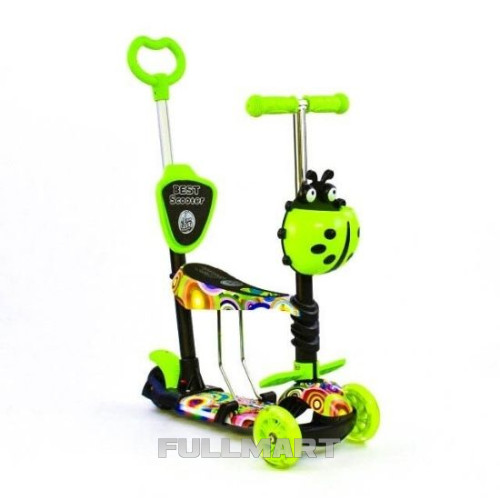 Самокат 5 в 1 Best Scooter Анотація для дітей від 1-го року